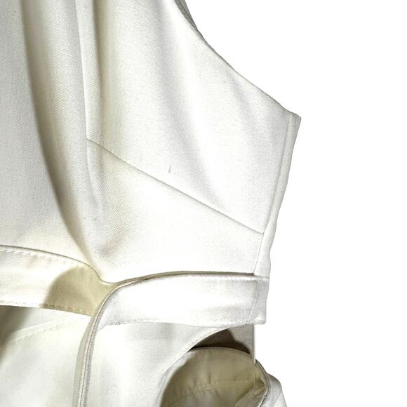Likely Womens Isadora Cut Out Mini Dress White Size 12 Party Glam Clubwear Event - Picture 14 of 14